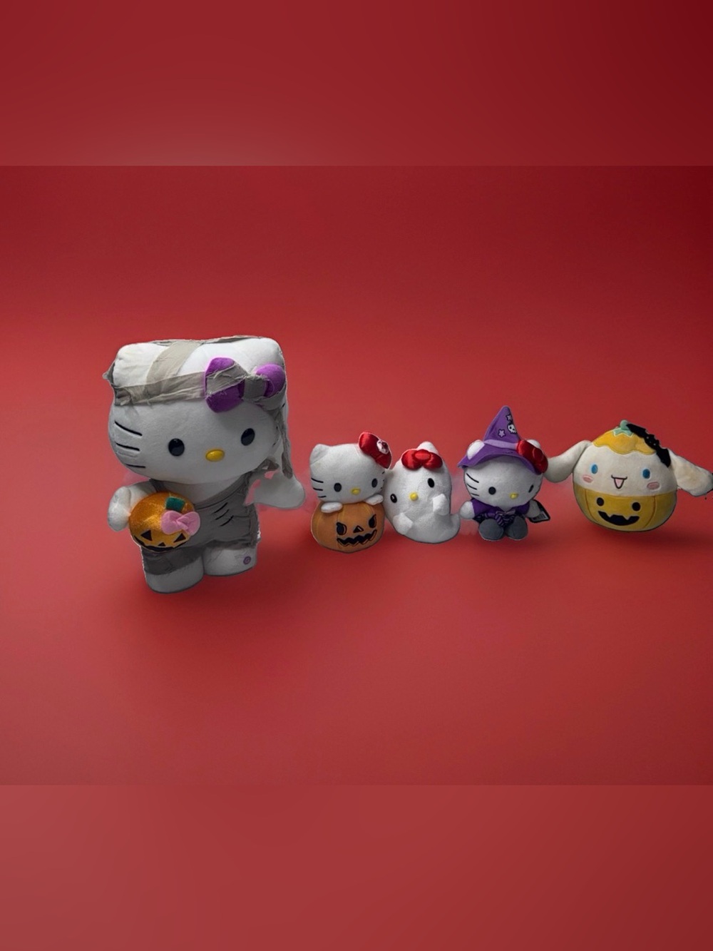 Hello Kitty Halloween Plush Set
